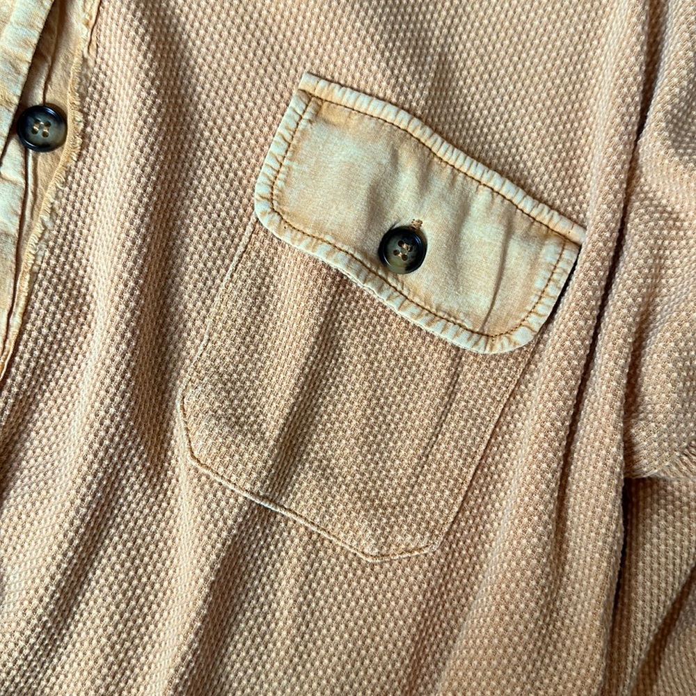 Orange Shacket - Picture 3 of 3